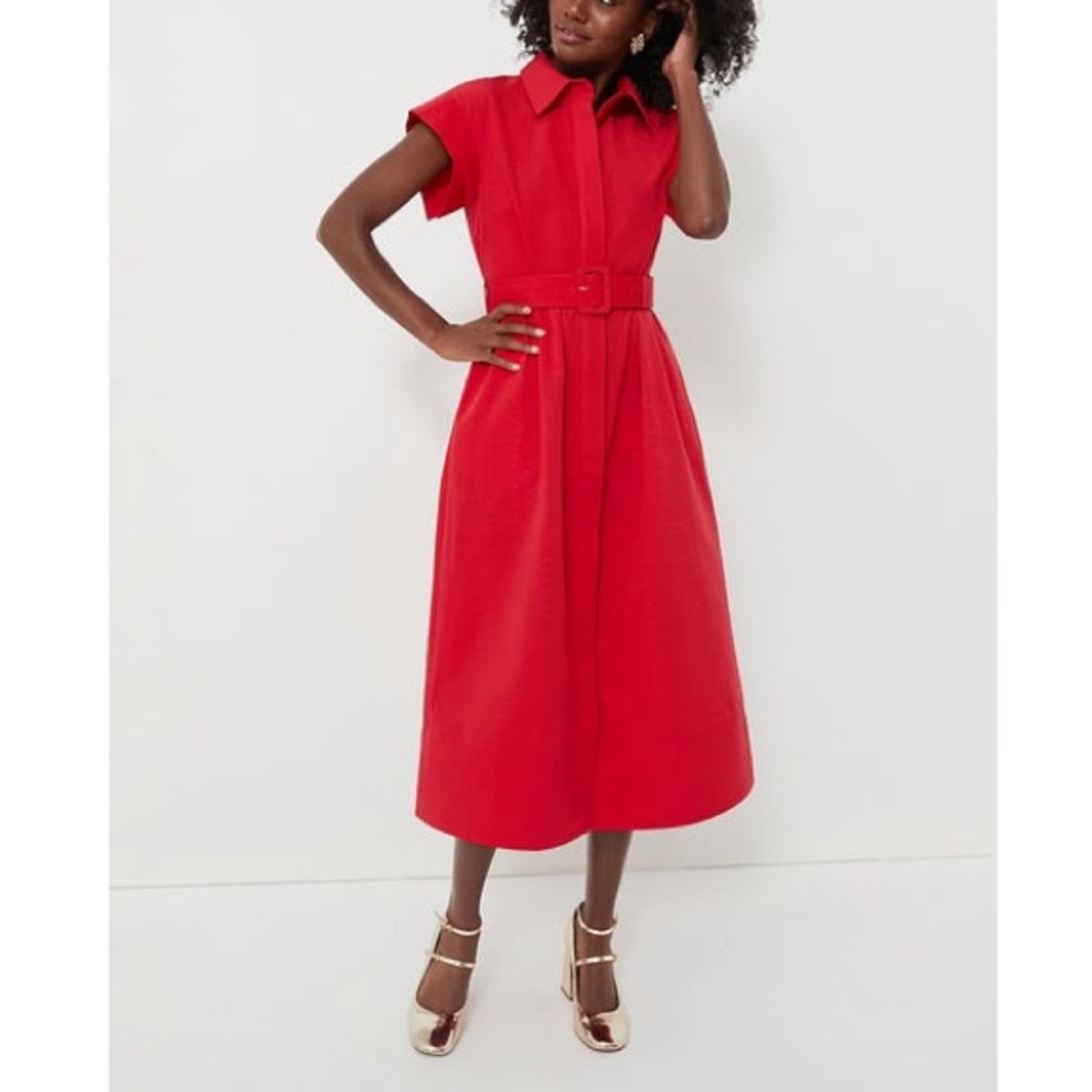 TUCKERNUCK
Red Chloe Dress NO BELT - Picture 4 of 10